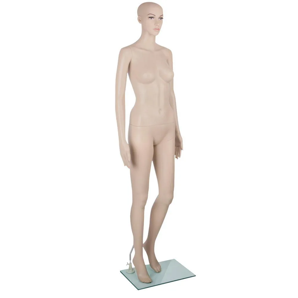 Adjustable Full Body Female Mannequin, 175cm, Skin Colour –