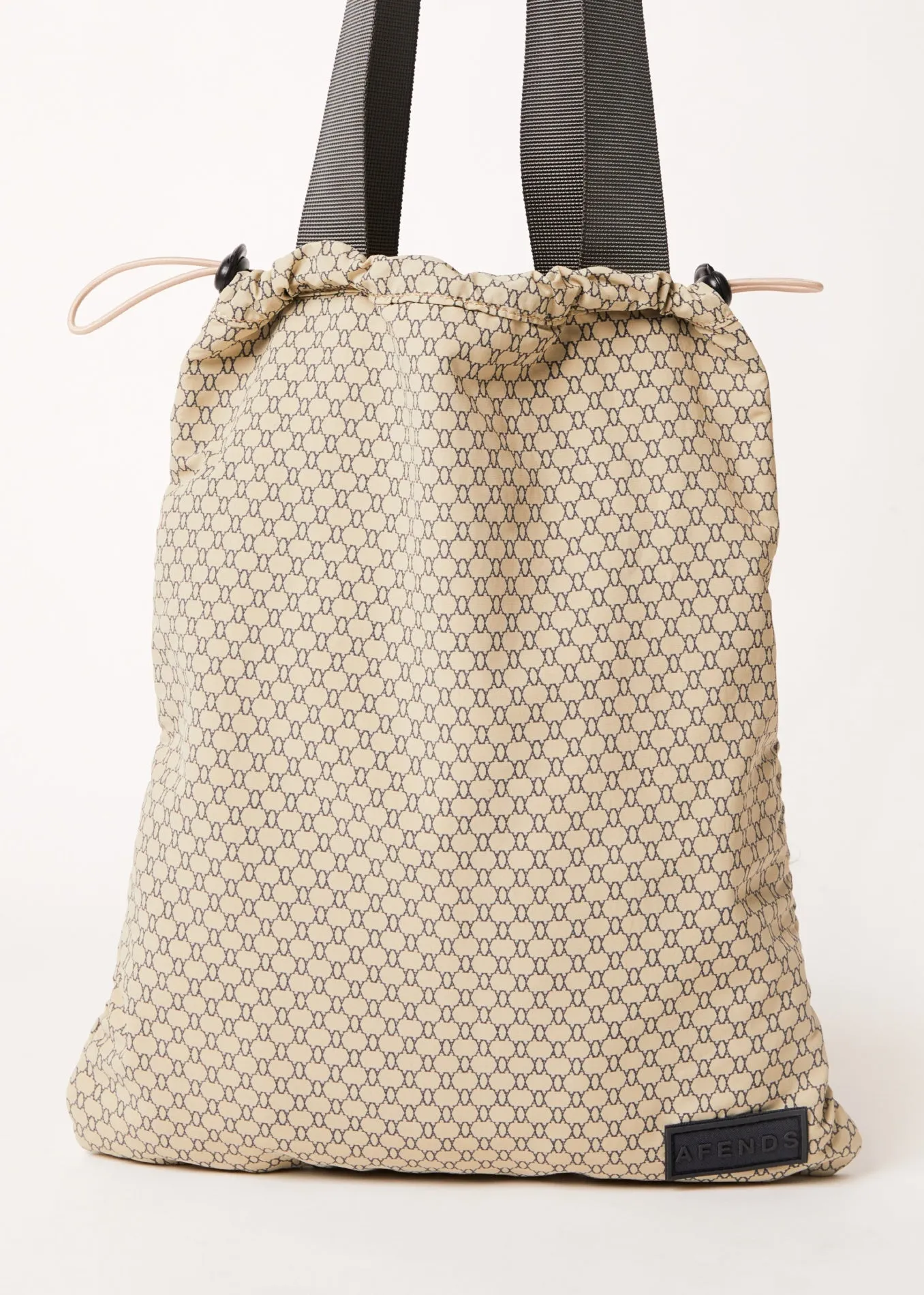 Afends Unisex Anthology - Recycled Spray Tote Bag - Cement