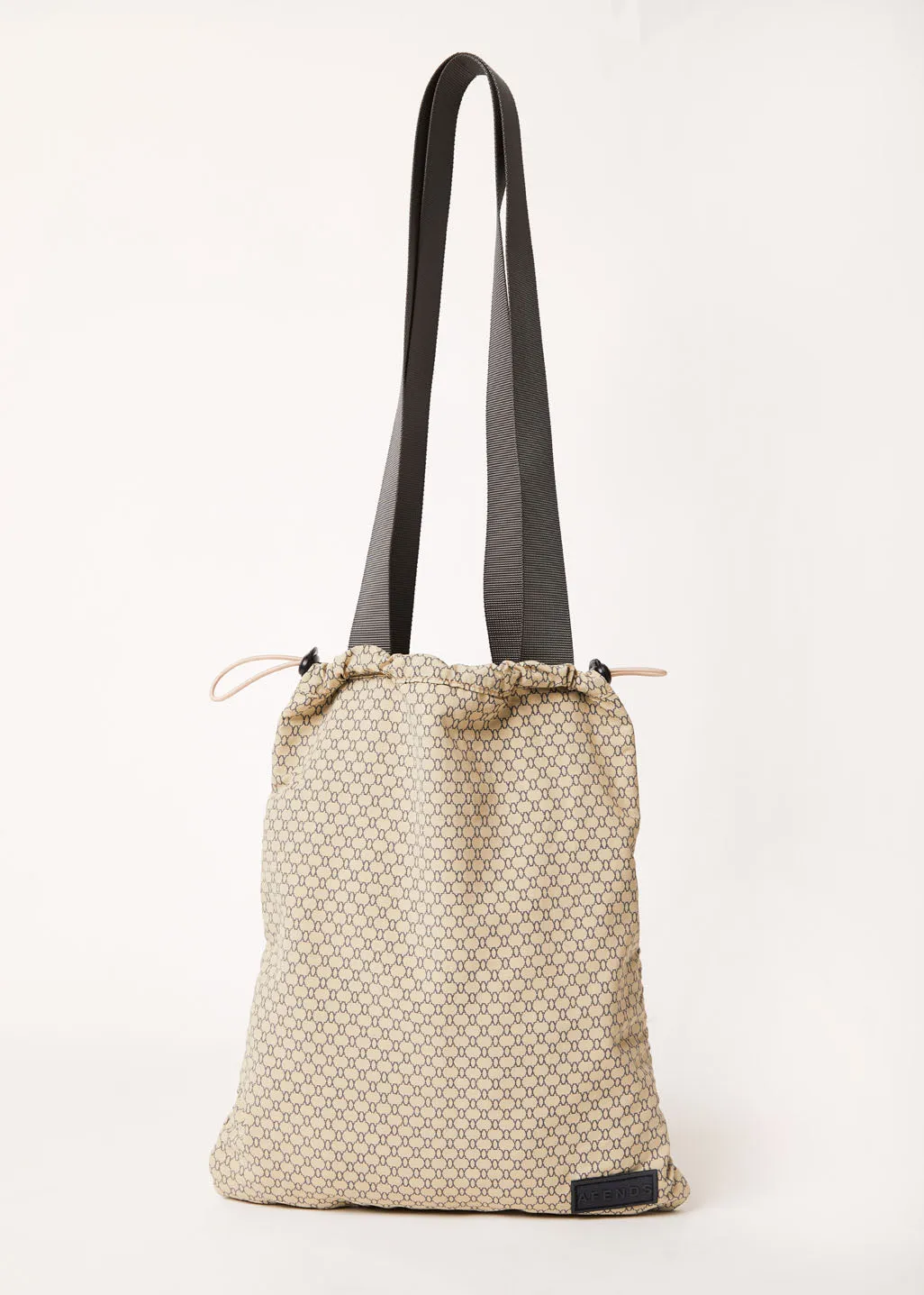 Afends Unisex Anthology - Recycled Spray Tote Bag - Cement