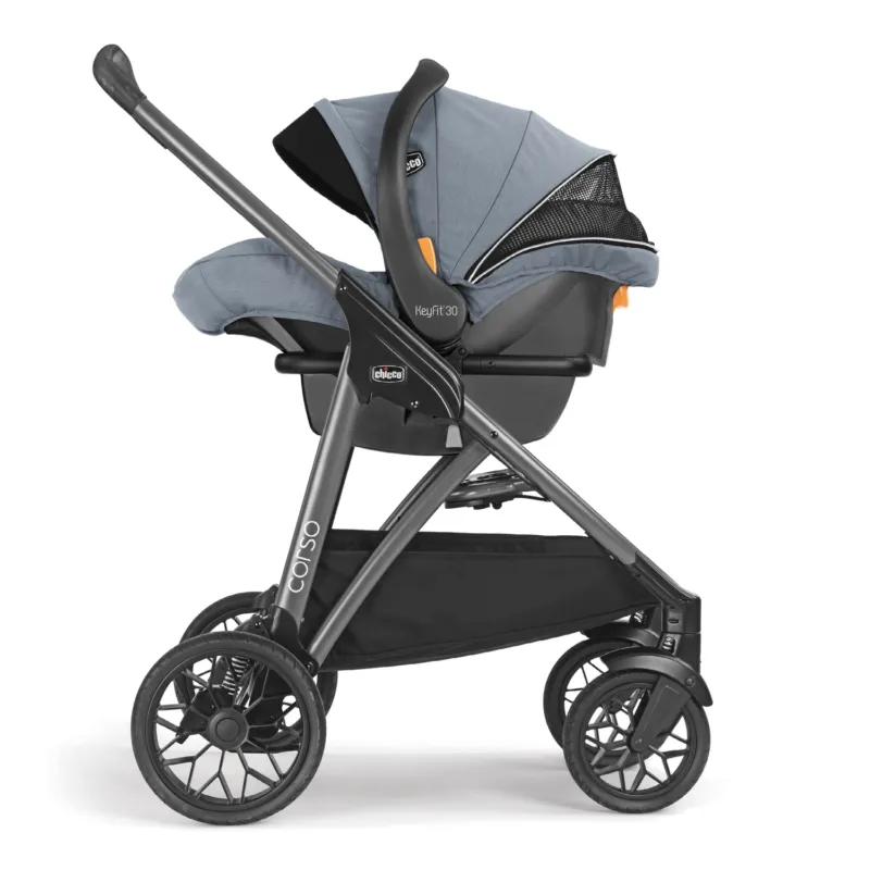 Baby Stroller with Infant Car Seat Chicco Corso Modular Travel System