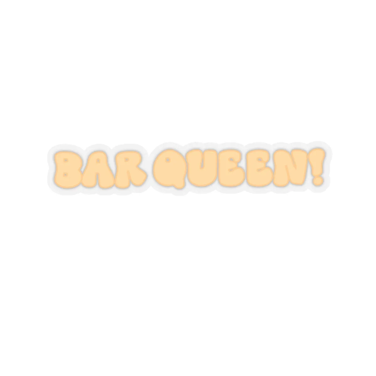 Bar Queen Willam Kiss-Cut Sticker