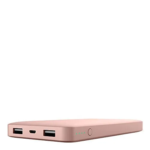 Belkin Pocket Power 10,000mAh Durable Ultra Slim Portable Charger / Power Bank / Battery Pack (Pink)