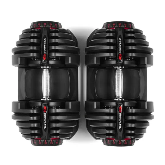 Bowflex 1090 SelectTech Adjustable Dumbbells - Pair (10 LB - 90 LB)