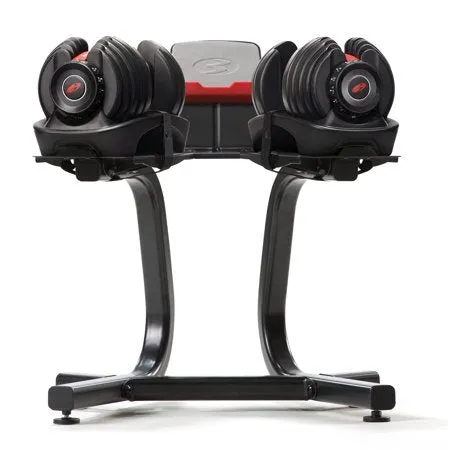 Bowflex SelectTech 552 Adjustable Dumbbells Syncs with Free SelectTech App & Space Saving (Pairs)