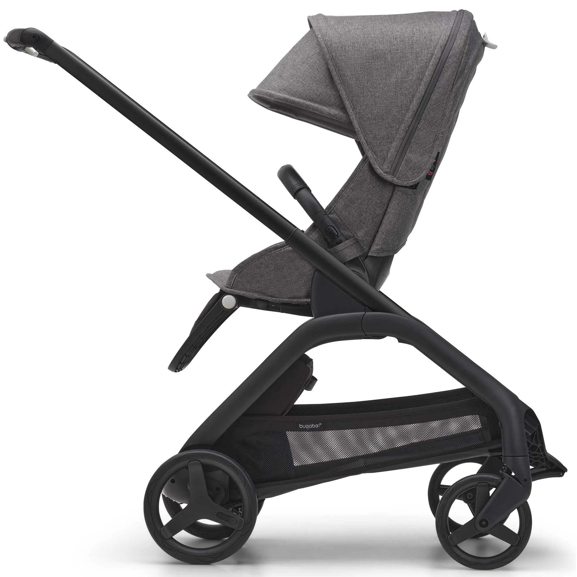 Bugaboo Dragonfly Complete Pram - Graphite/Grey Melange