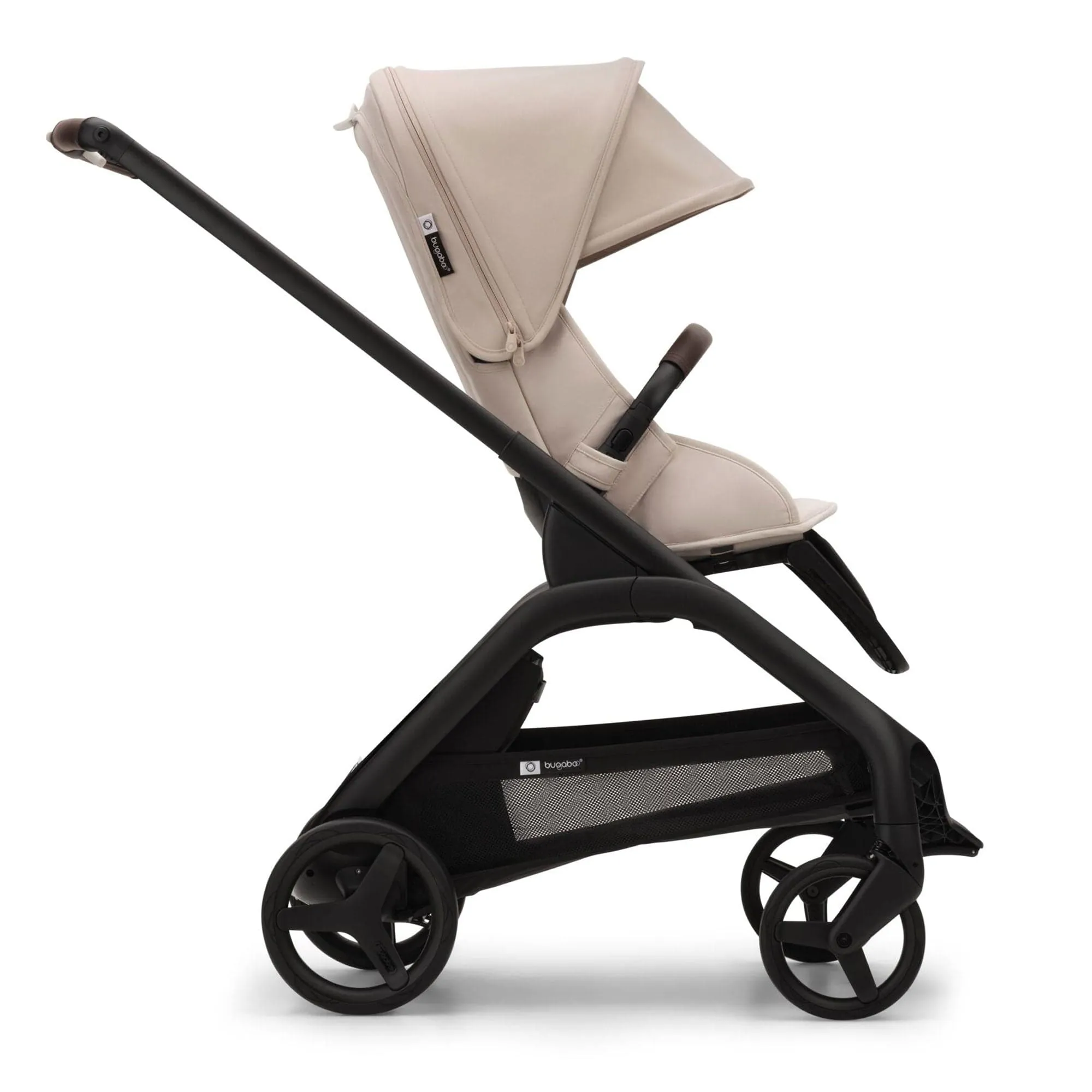 Bugaboo Dragonfly Complete Pushchair - Black/Desert Taupe