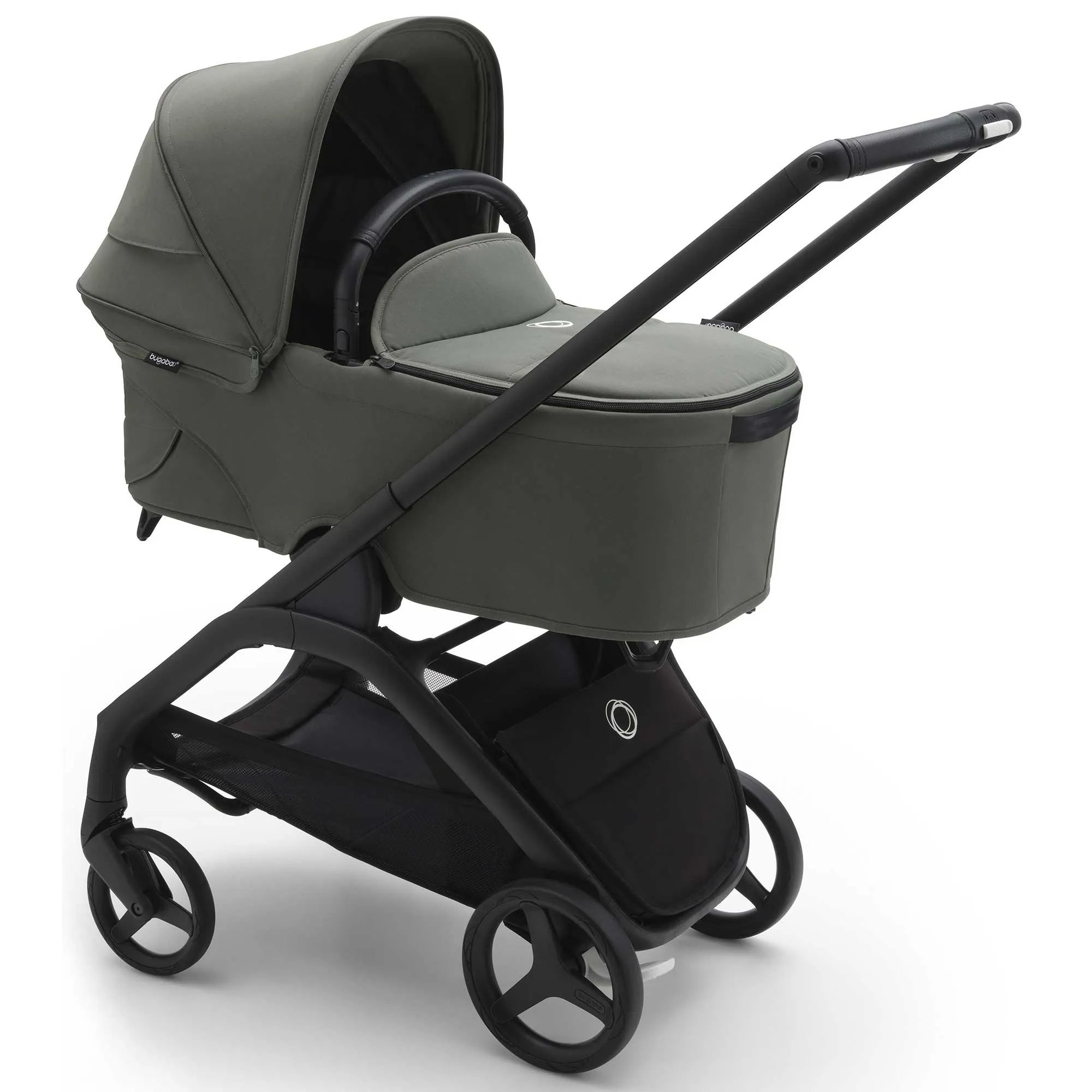 Bugaboo Dragonfly Essential Bundle - Black/Forest Green