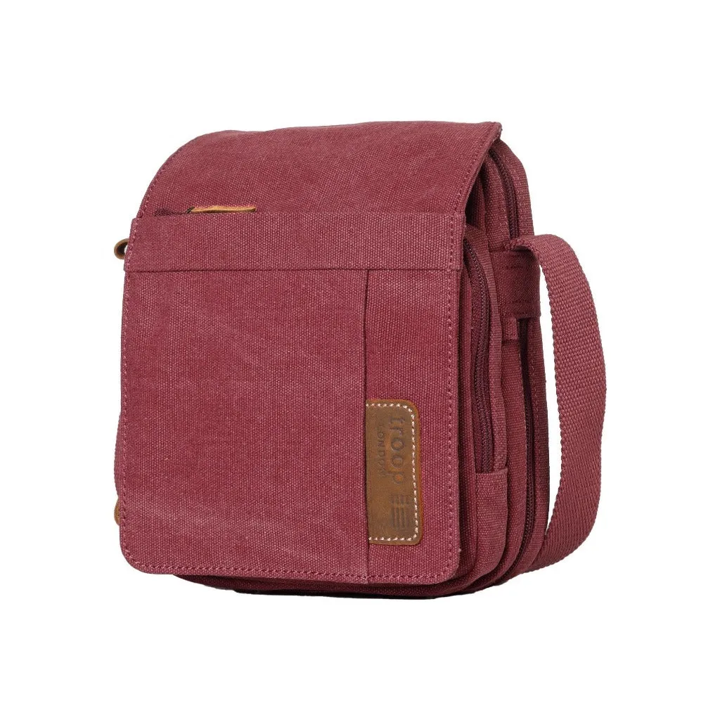 Canvas Cross Body Bag - Troop London Classic - 8 Great Colours