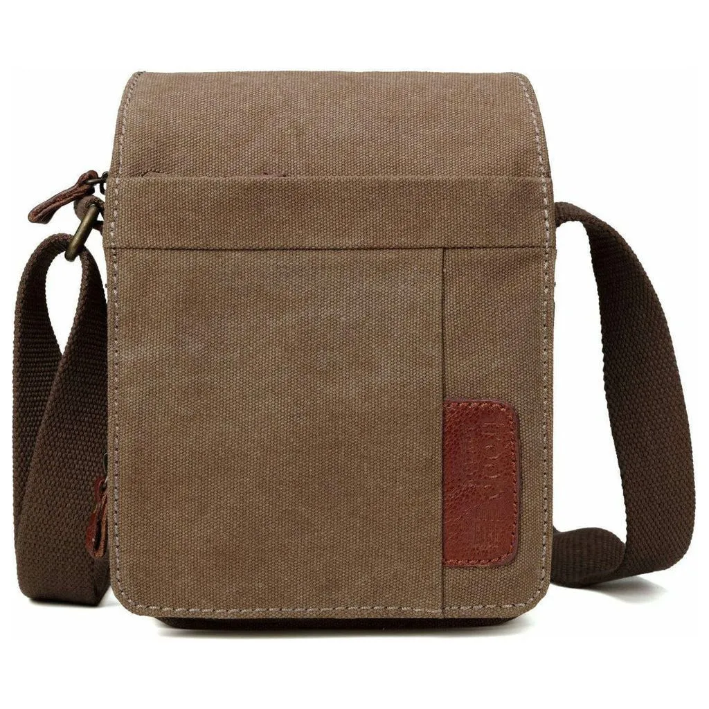 Canvas Cross Body Bag - Troop London Classic - 8 Great Colours