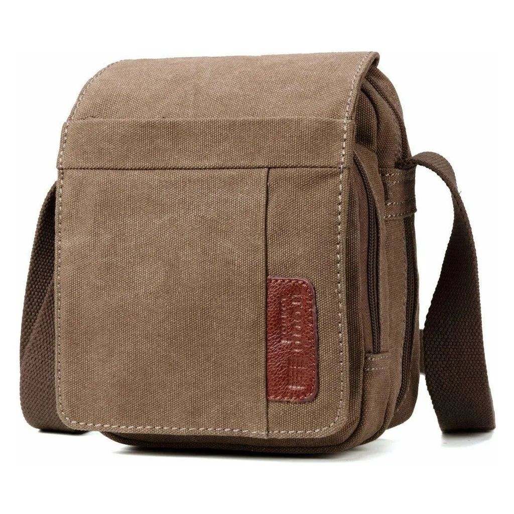 Canvas Cross Body Bag - Troop London Classic - 8 Great Colours