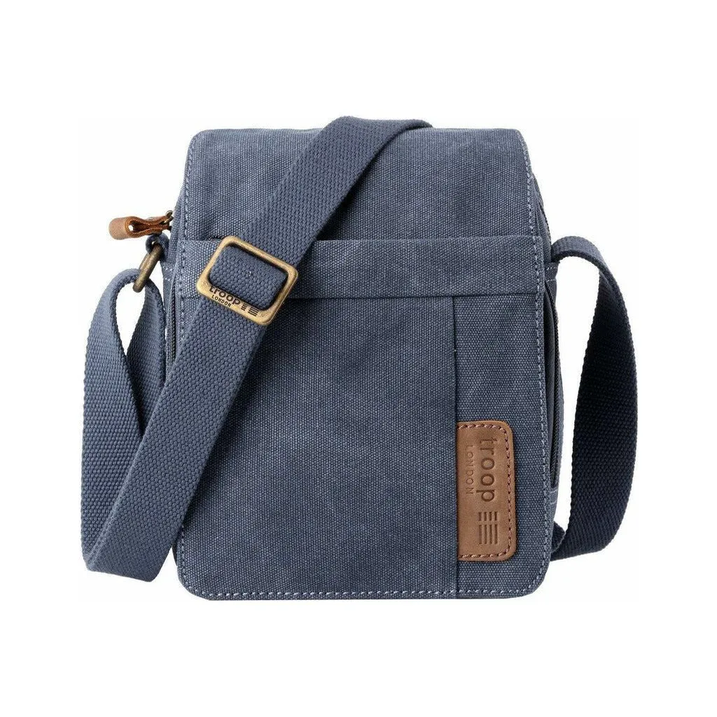 Canvas Cross Body Bag - Troop London Classic - 8 Great Colours