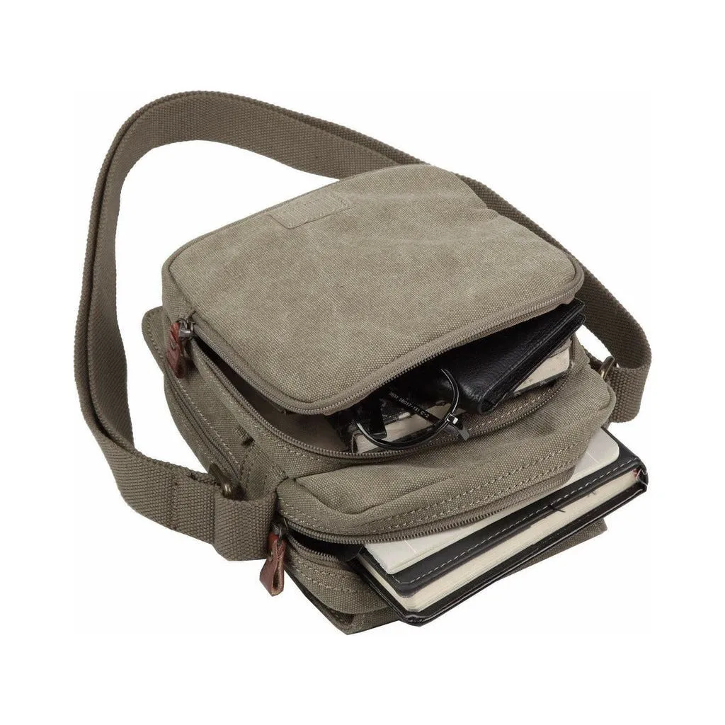 Canvas Cross Body Bag - Troop London Classic - 8 Great Colours