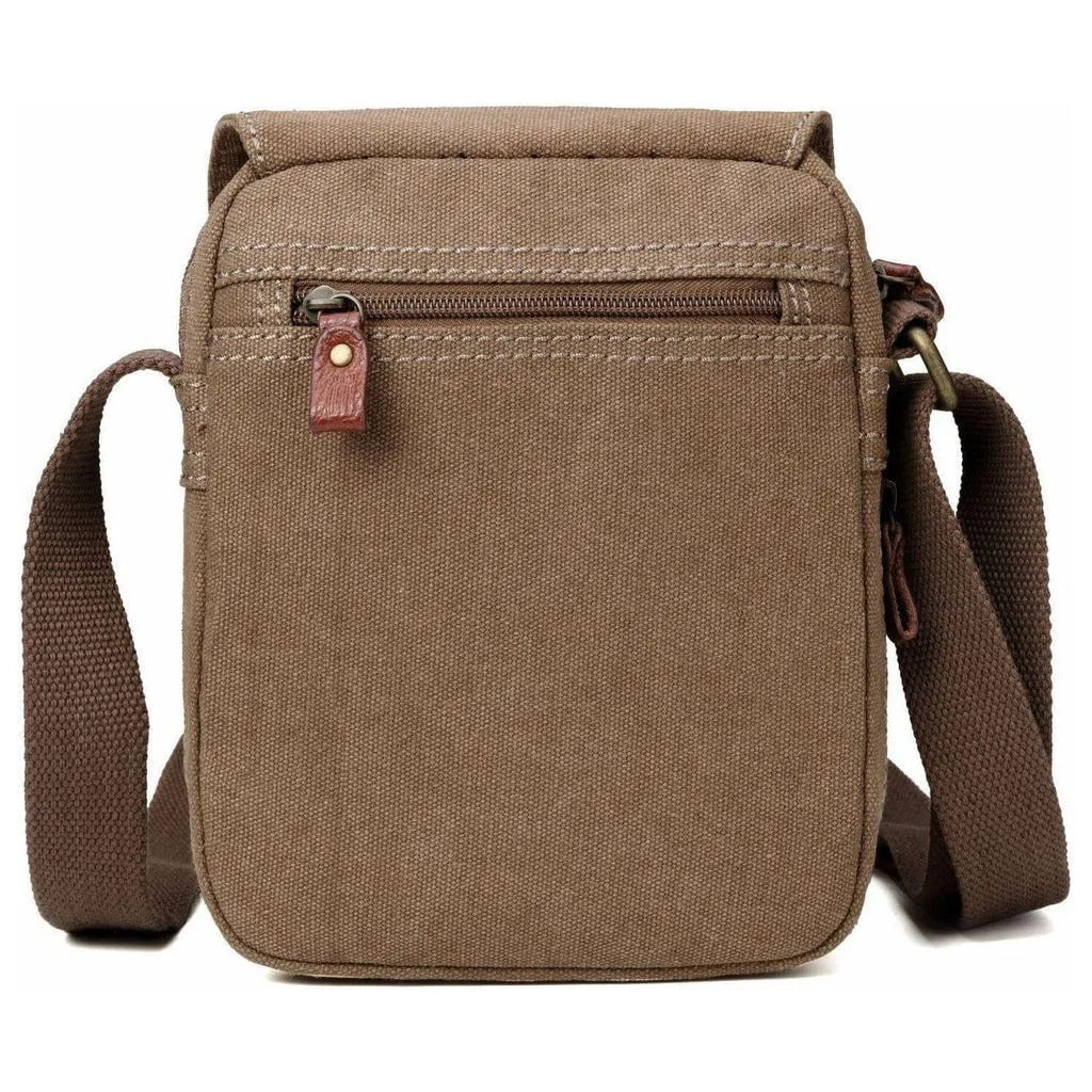 Canvas Cross Body Bag - Troop London Classic - 8 Great Colours