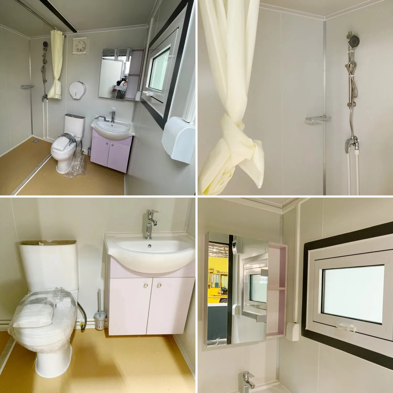 [CLEARANCE] Portable Shower Room with Sink & Toilet