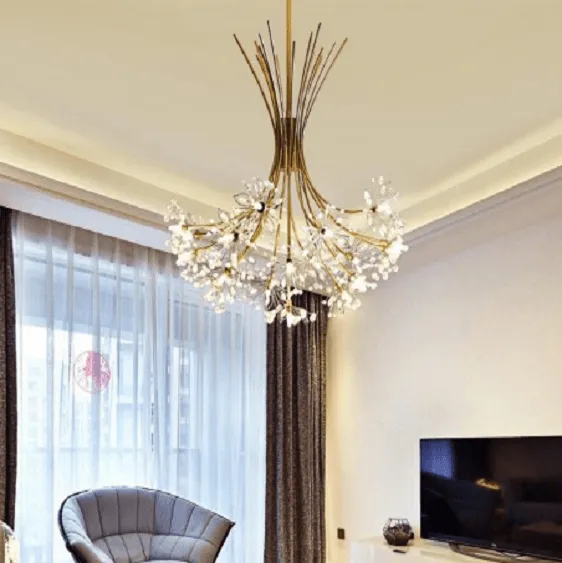 Crystal Bouquet Chandelier