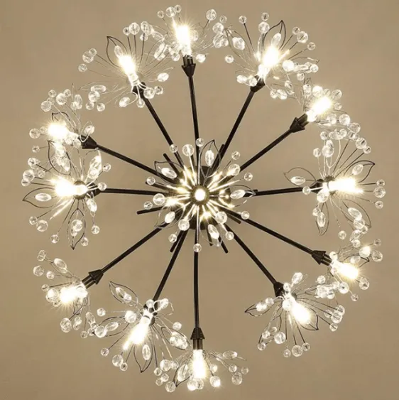 Crystal Bouquet Chandelier