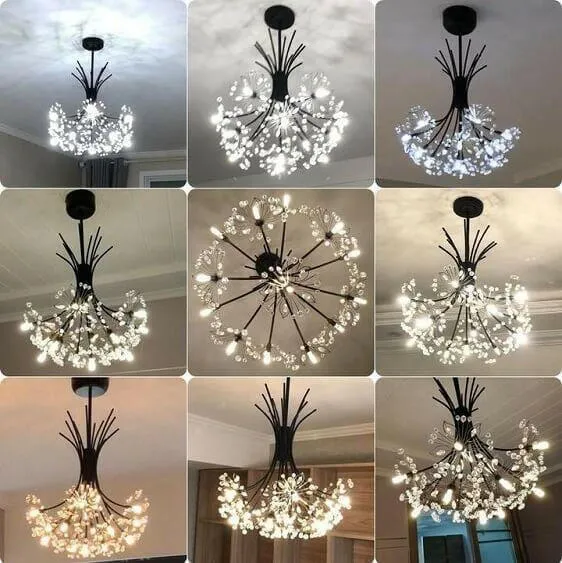 Crystal Bouquet Chandelier