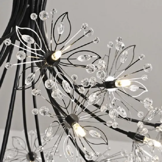 Crystal Bouquet Chandelier