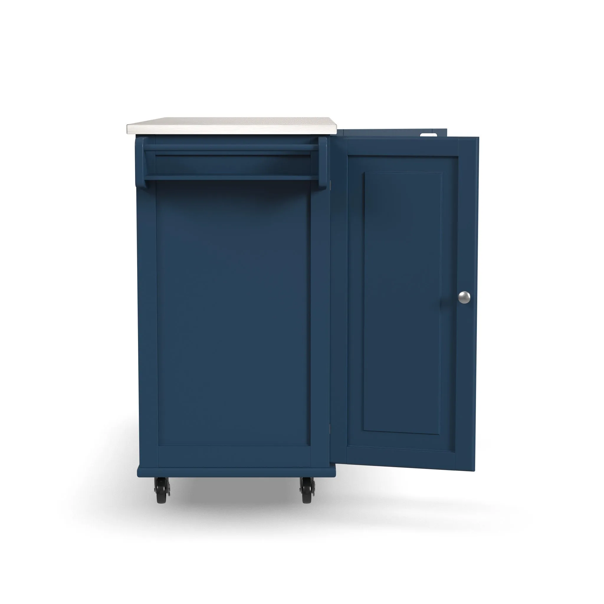 Dolly Madison Blue Kitchen Cart