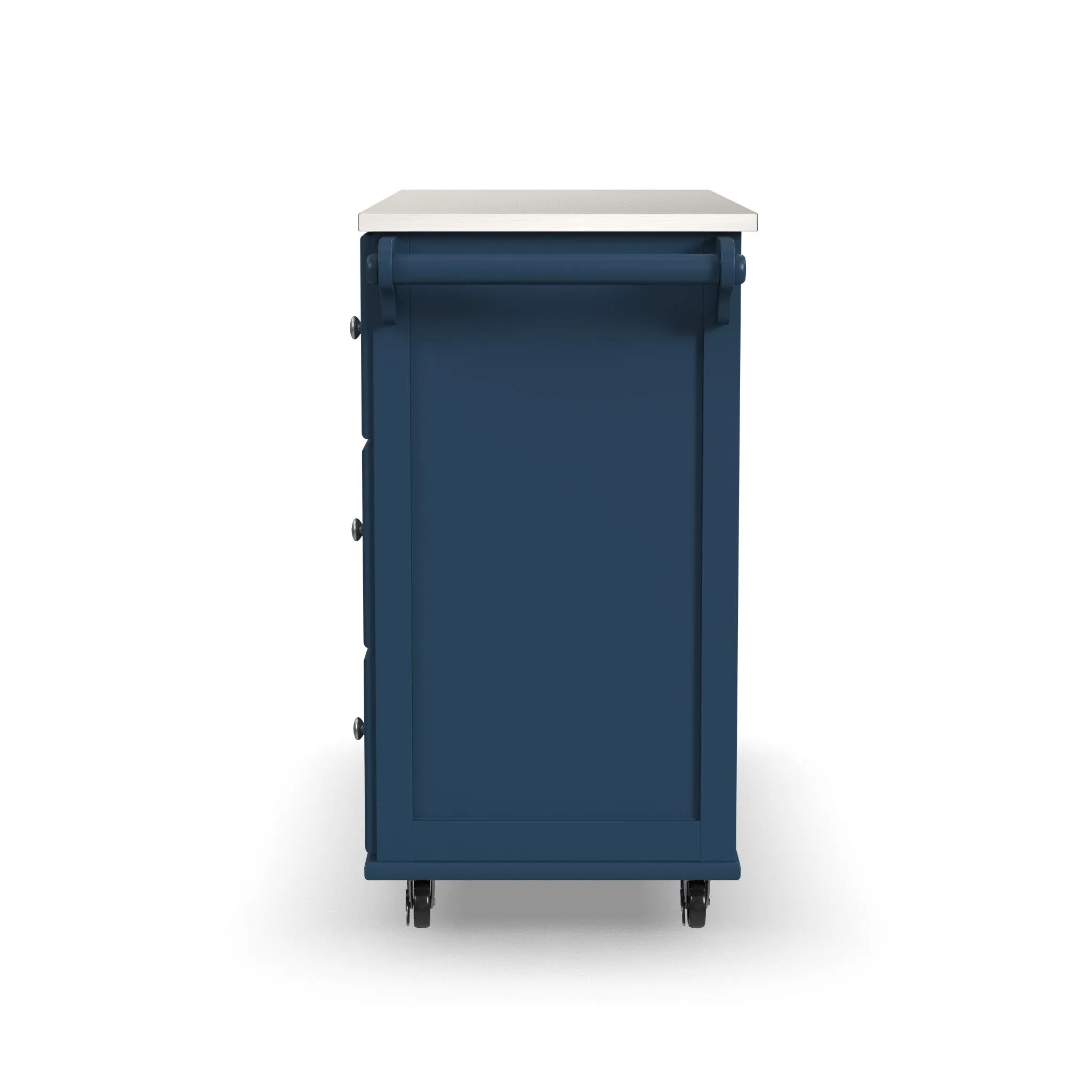 Dolly Madison Blue Kitchen Cart