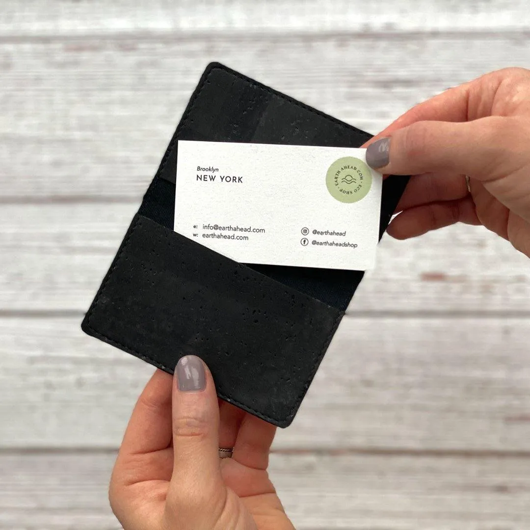 Eco-Friendly RFID Blocking Cardholder: Sleek, Sustainable Style