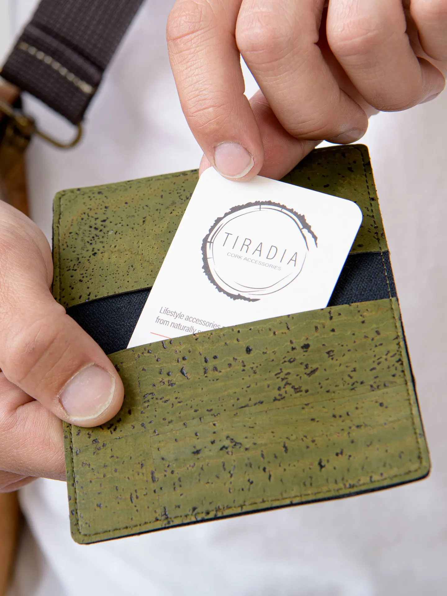 Eco-Friendly RFID Blocking Cardholder: Sleek, Sustainable Style