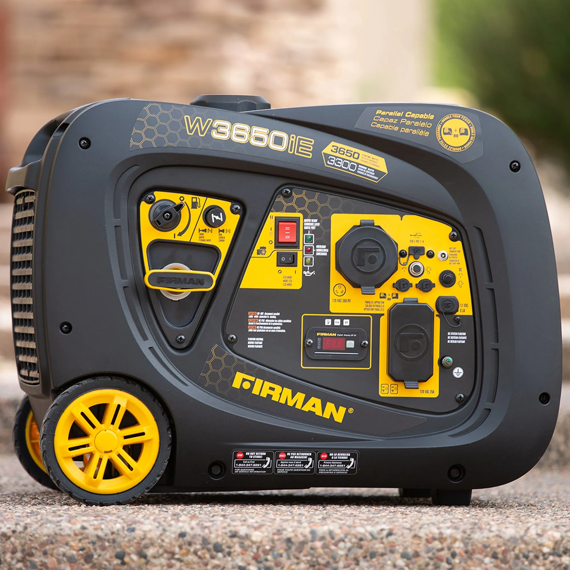 Gas Inverter Portable Generator 3650W Electric Start