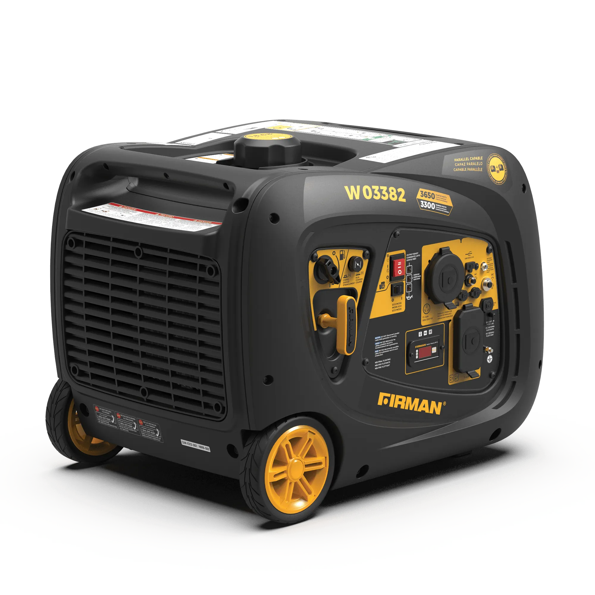 Gas Inverter Portable Generator 3650W Electric Start