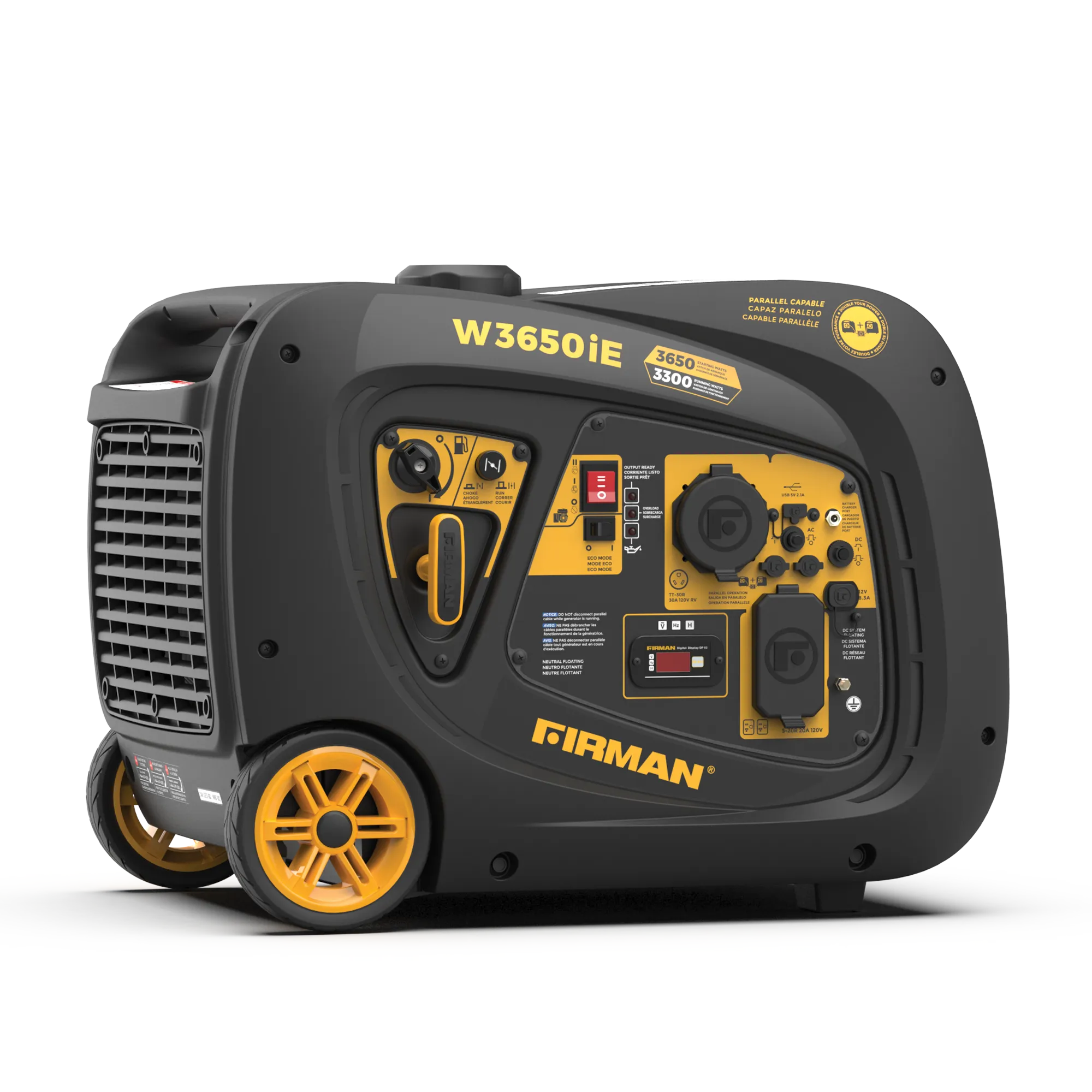 Gas Inverter Portable Generator 3650W Electric Start