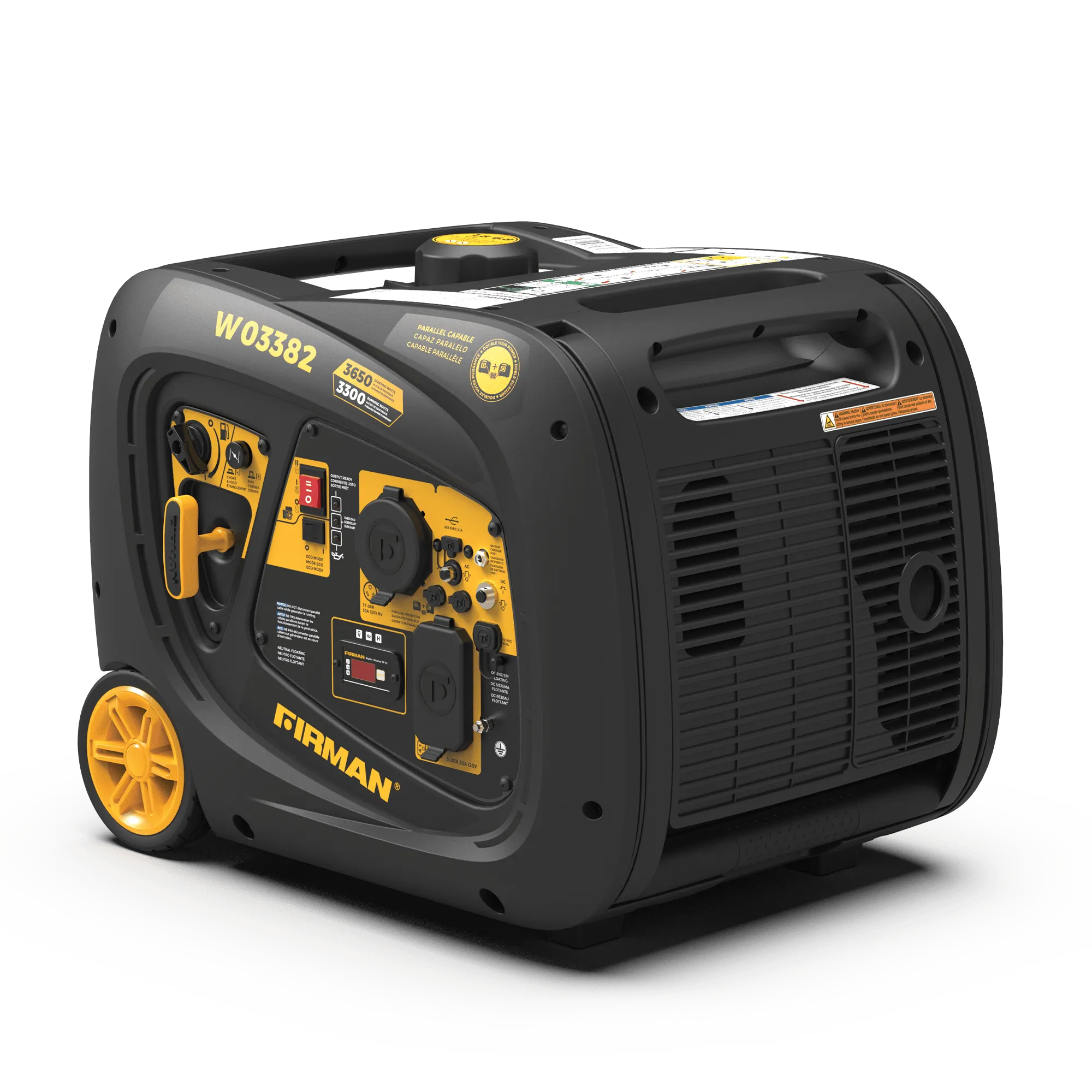 Gas Inverter Portable Generator 3650W Electric Start