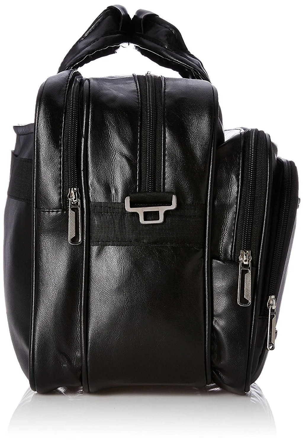 Kuber Industries Laptop Bag For Men & Women|Waterproof Laptop Bag Leather|Black