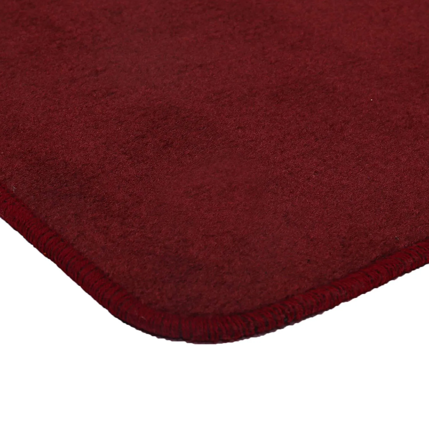 Kuber Industries Microfiber Anti Slip 2 Pieces Door Mat 22"x14", Maroon - CTKTC21905