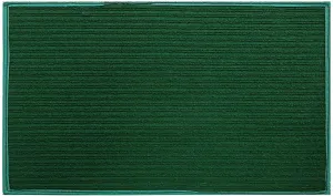 Kuber Industries Microfiber Anti Slip Door Mat 14"x21"(Green) -CTKTC29244