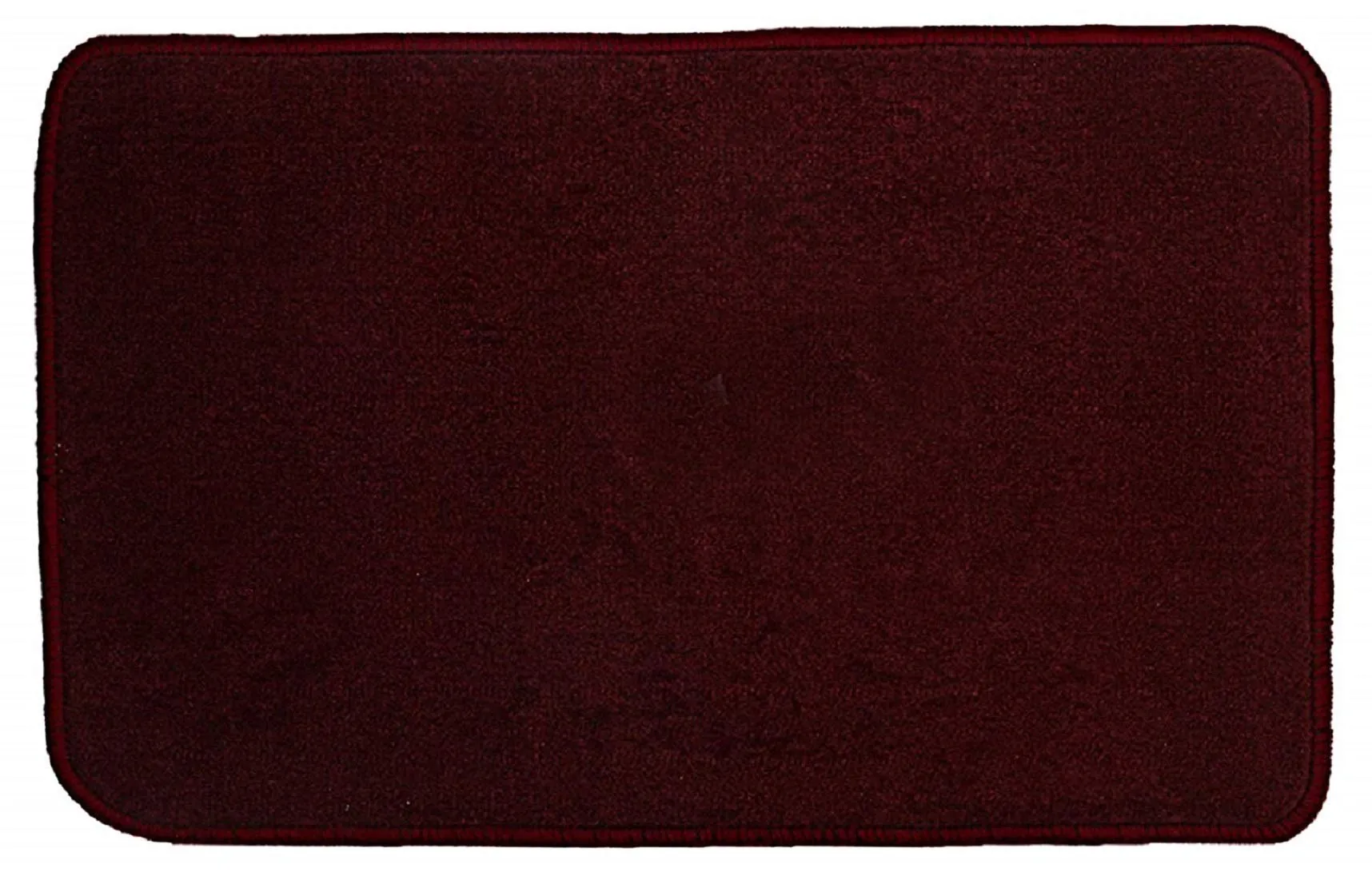 Kuber Industries Microfiber Anti Slip Door Mat - Grey and Maroon, 22"x14" - CTKTC039894-2 Pieces