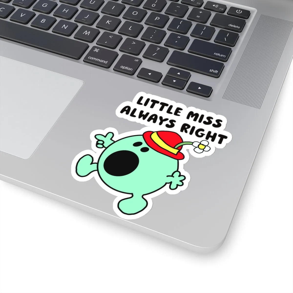 Little Miss Always Right Kiss-Cut Sticker