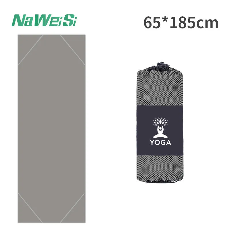 new style yoga towel personalized printed towel double-sided velvet microfiber yoga mat