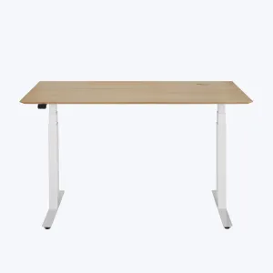 Oak Bok Adjustable Desk