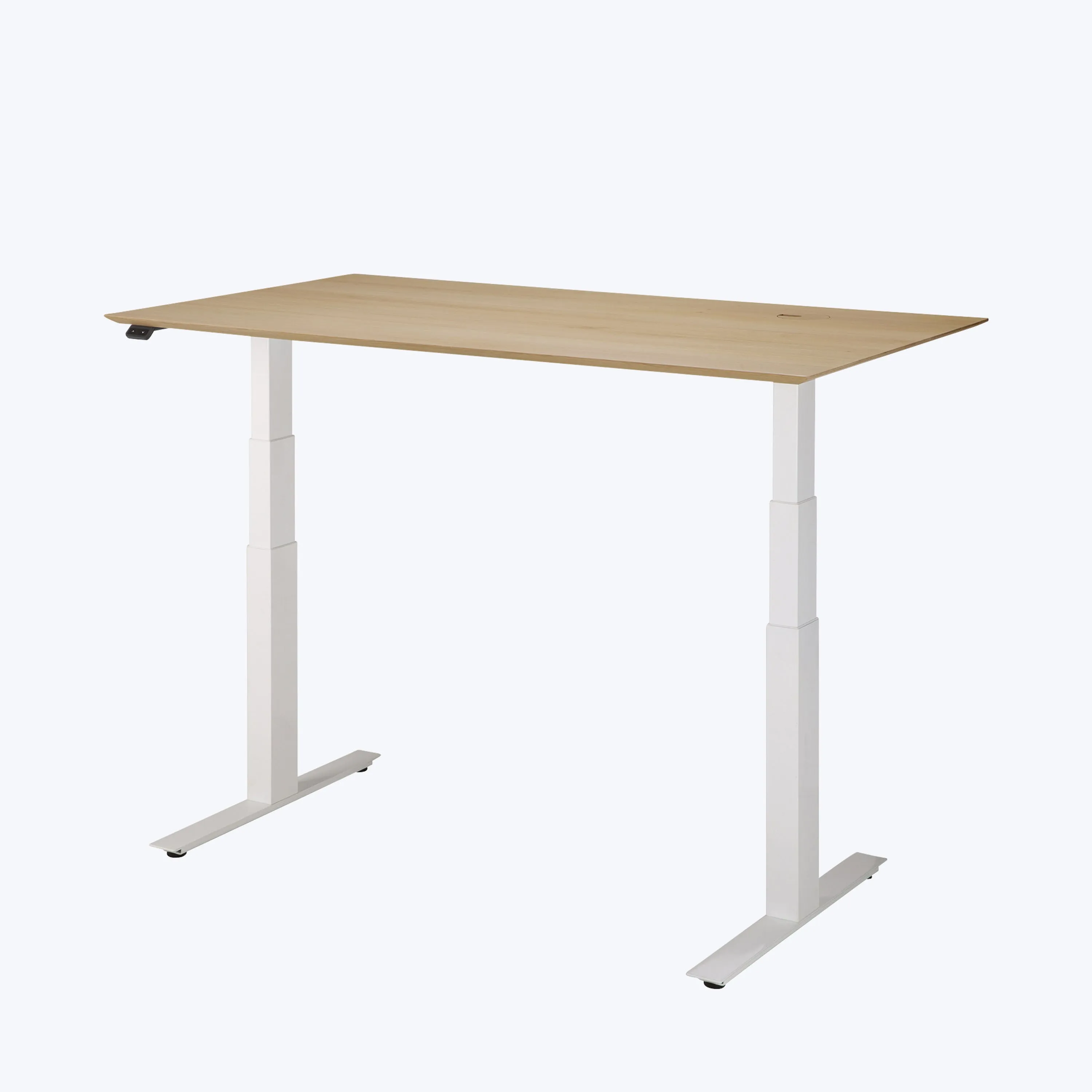 Oak Bok Adjustable Desk