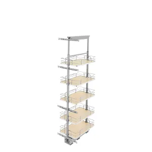 Rev-A-Shelf / 5358-13-MP / Adjustable Solid Surface Pantry System for Tall Pantry Cabinets