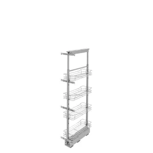 Rev-A-Shelf / 5750-08-CR-1 / Adjustable Pantry System for Tall Pantry Cabinets