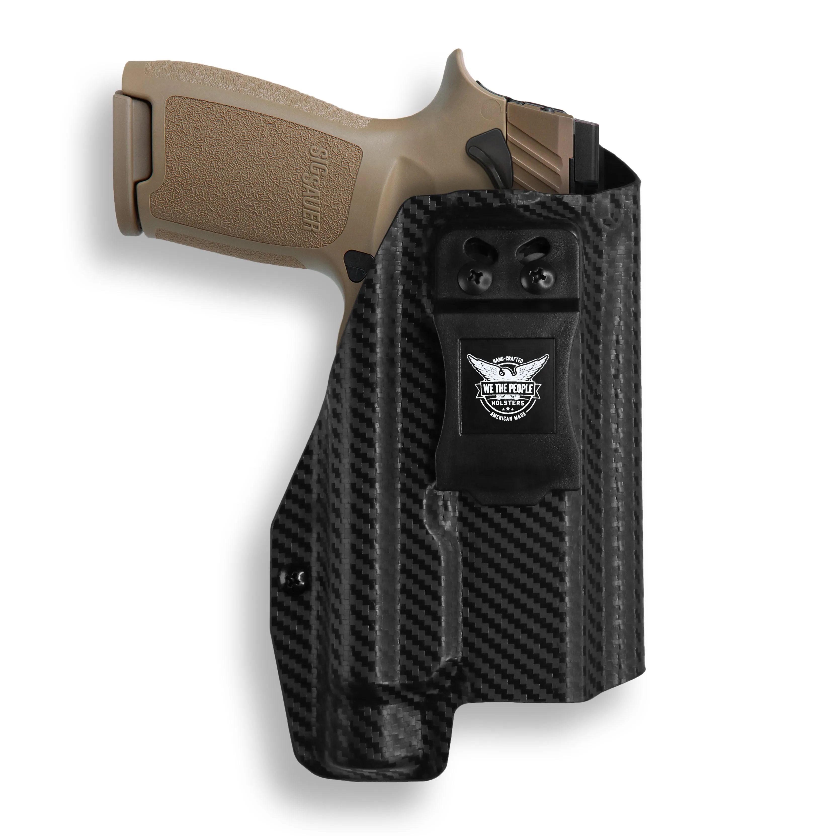 Sig Sauer P320C 9MM/.40SW Manual Safety with Streamlight TLR-1/1S/HL Light IWB Holster