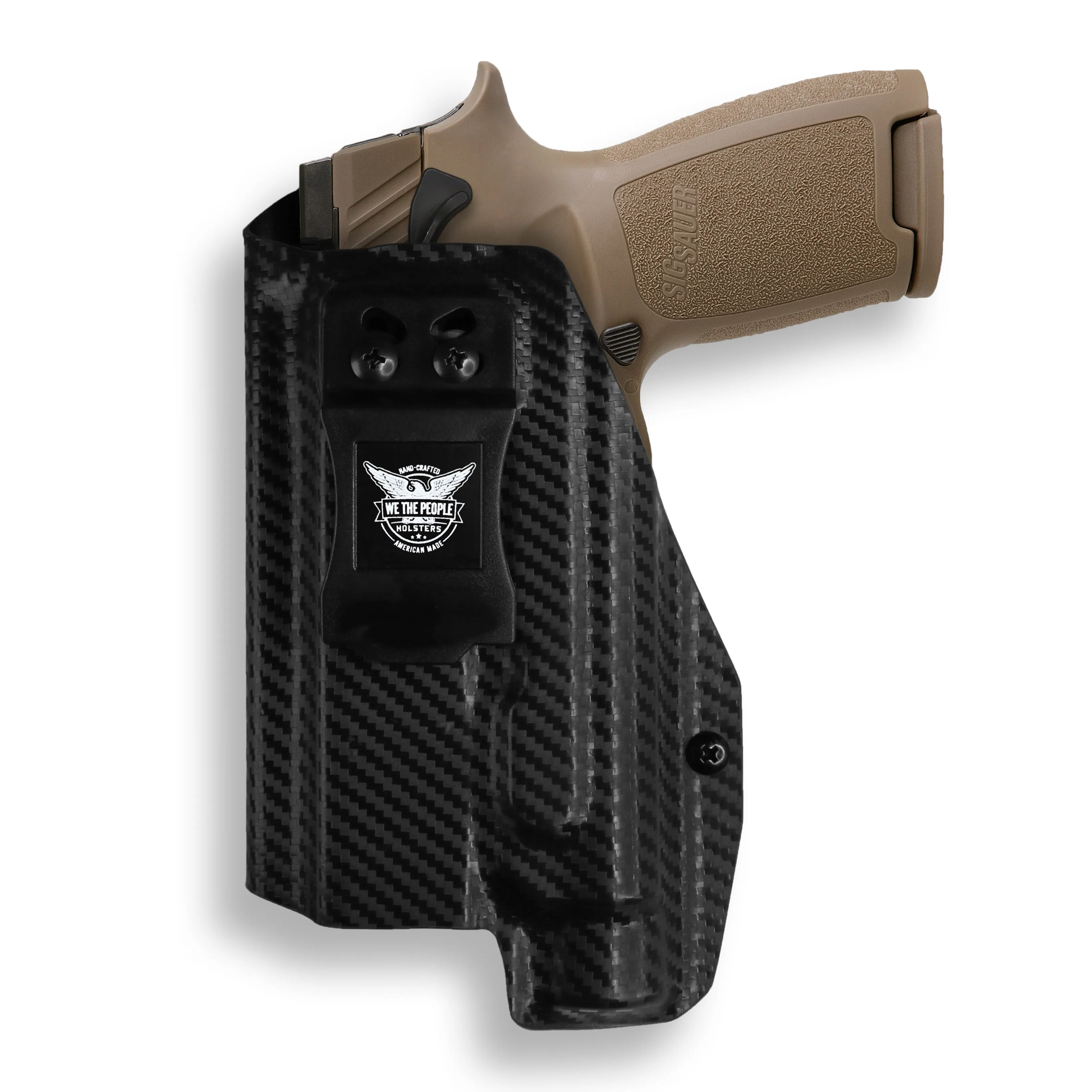 Sig Sauer P320C 9MM/.40SW Manual Safety with Streamlight TLR-1/1S/HL Light IWB Holster