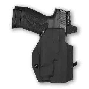 Smith & Wesson M&P 9C/40C / M2.0 3.5"/3.6" Compact with Streamlight TLR-7/7A/7X Light Red Dot Optic Cut OWB Holster