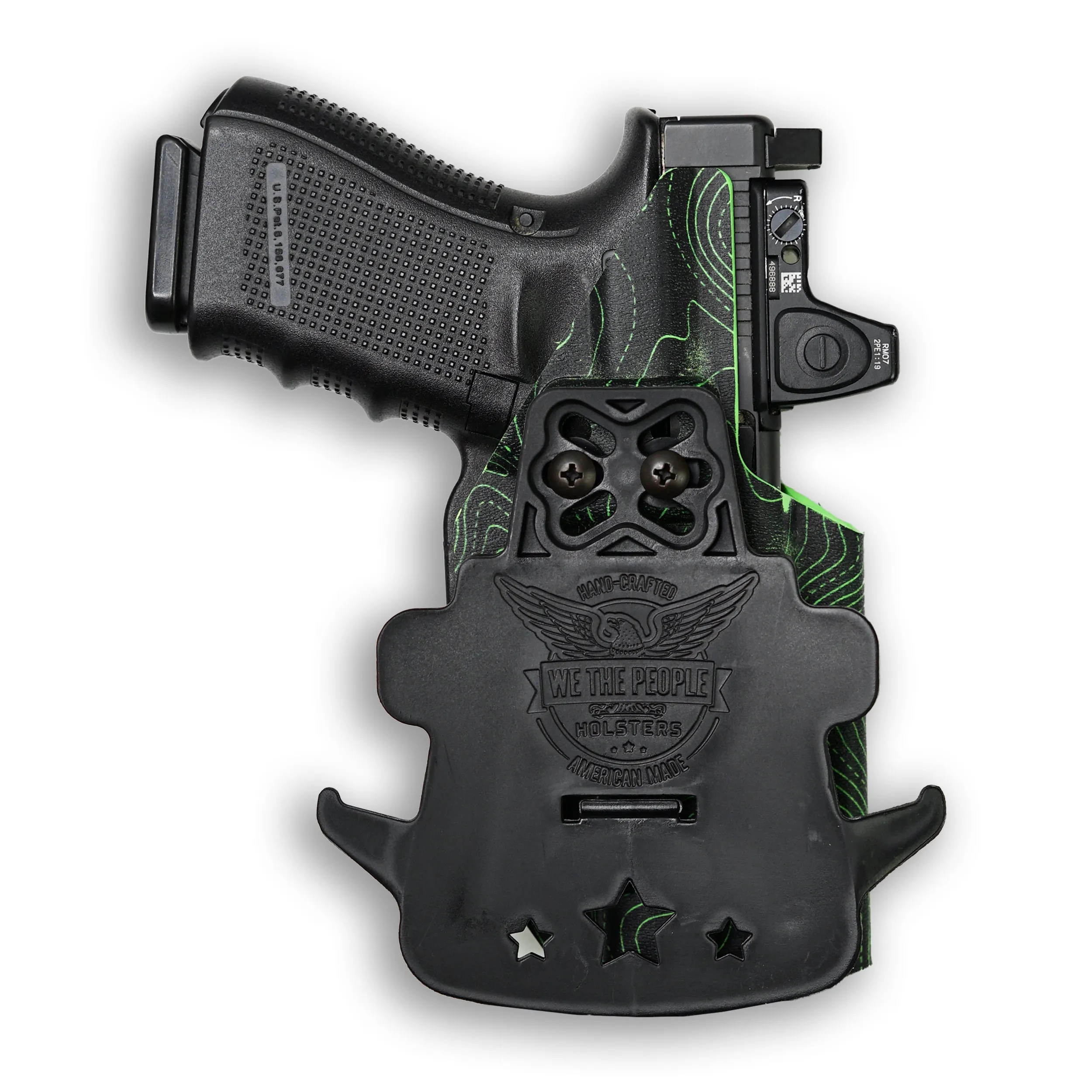 Smith & Wesson M&P 9C/40C / M2.0 3.5"/3.6" Compact with Streamlight TLR-7/7A/7X Light Red Dot Optic Cut OWB Holster