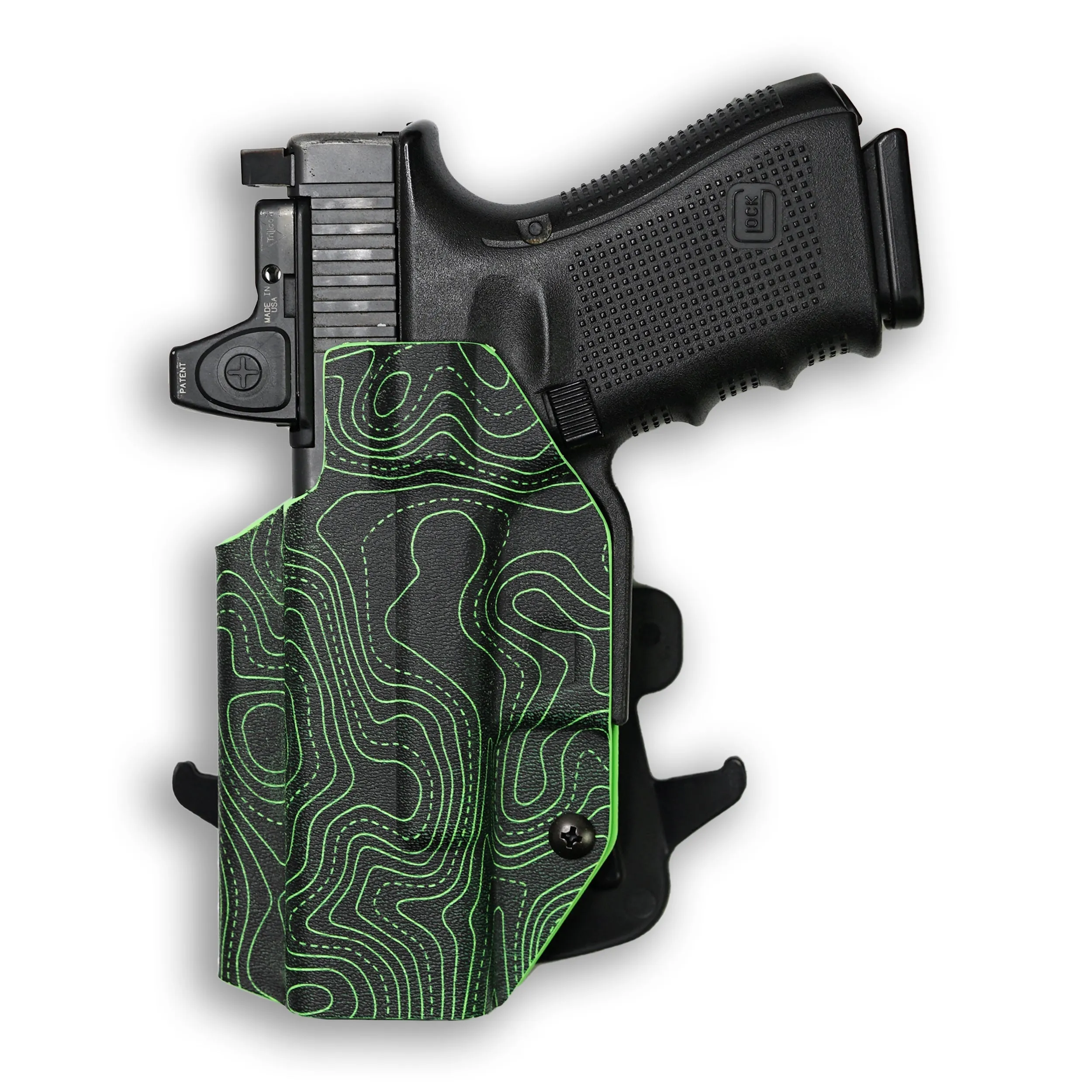 Smith & Wesson M&P 9C/40C / M2.0 3.5"/3.6" Compact with Streamlight TLR-7/7A/7X Light Red Dot Optic Cut OWB Holster