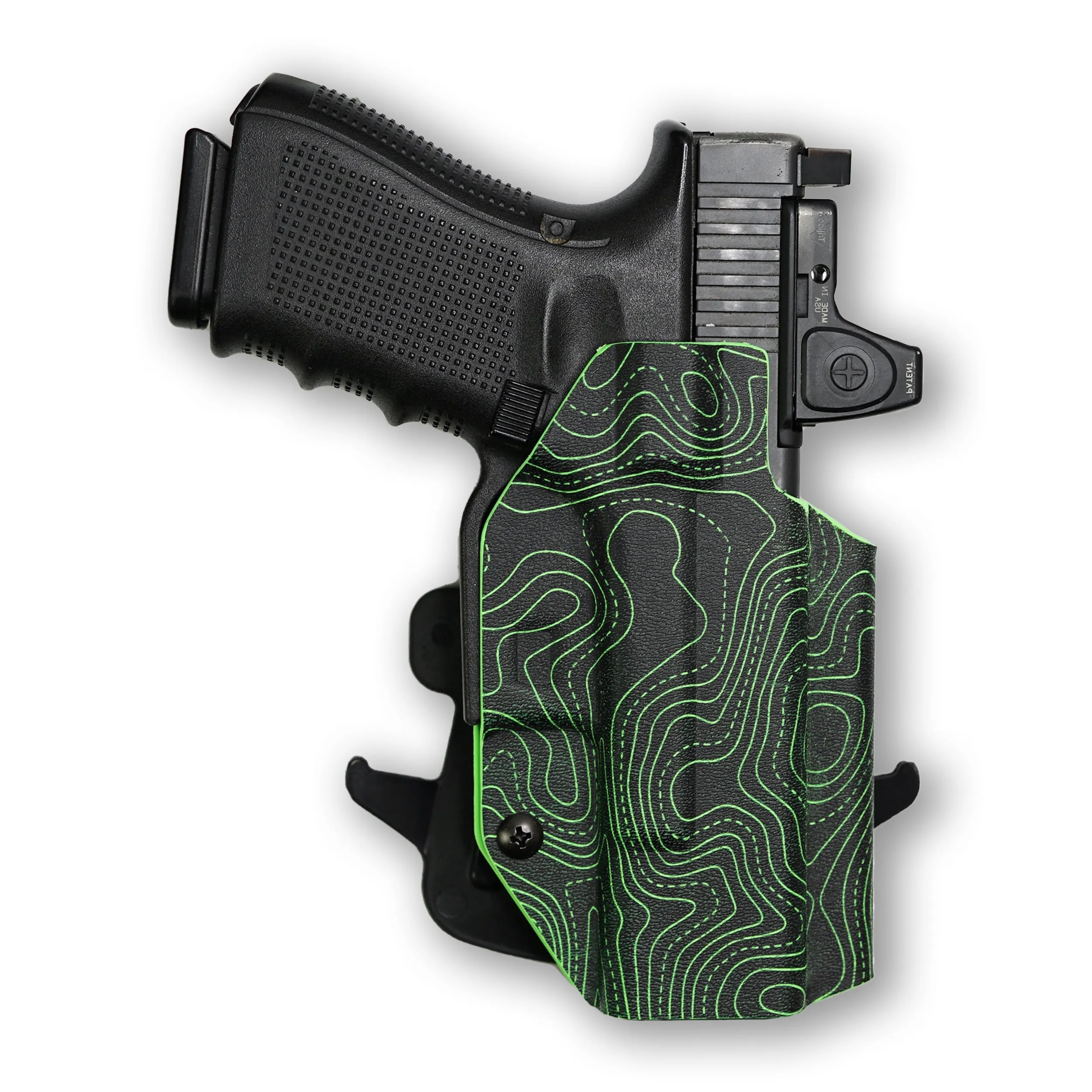 Smith & Wesson M&P 9C/40C / M2.0 3.5"/3.6" Compact with Streamlight TLR-7/7A/7X Light Red Dot Optic Cut OWB Holster