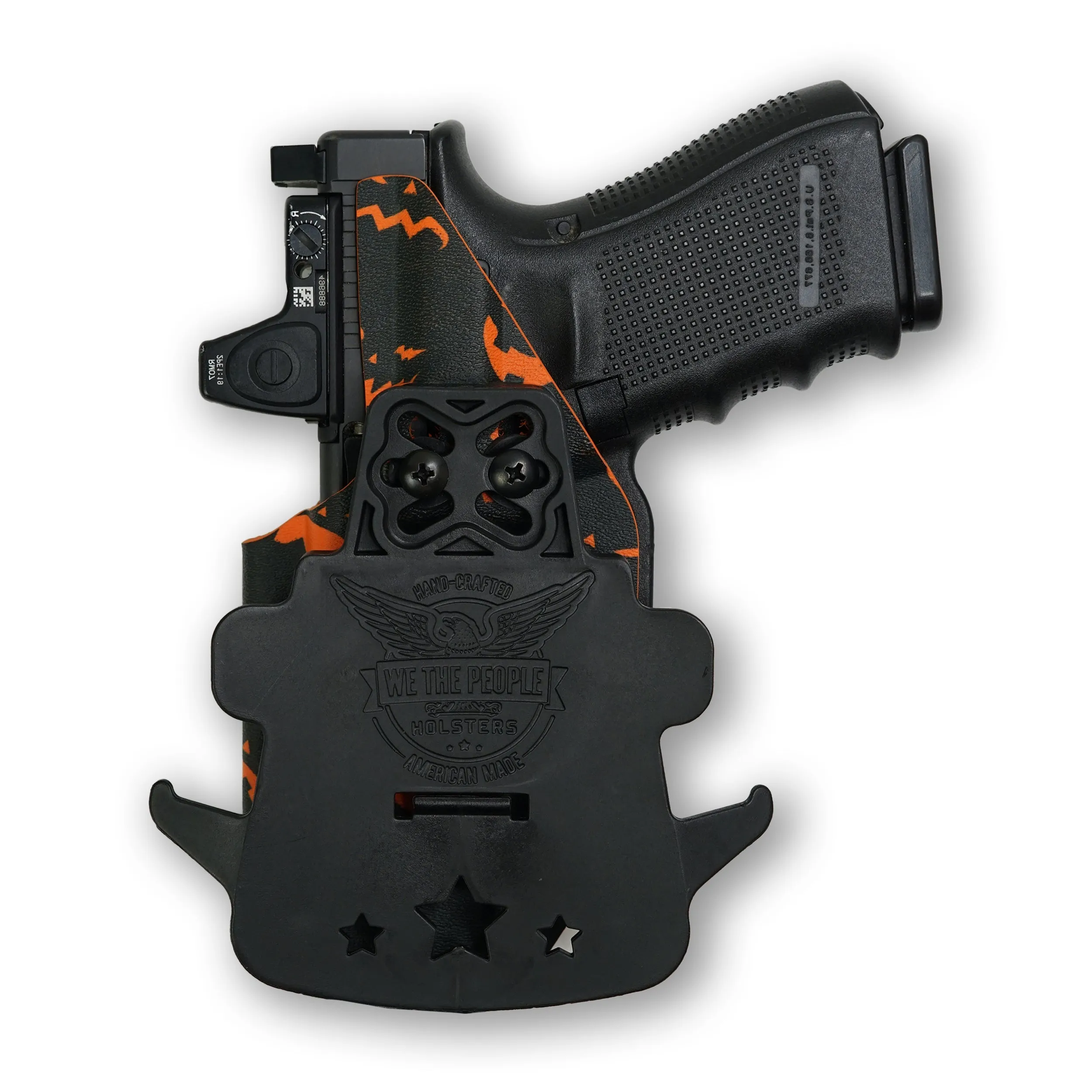 Smith & Wesson M&P / M2.0 4"/4.25" Compact 9/40 Manual Safety with Olight Baldr S Light Red Dot Optic Cut OWB Holster