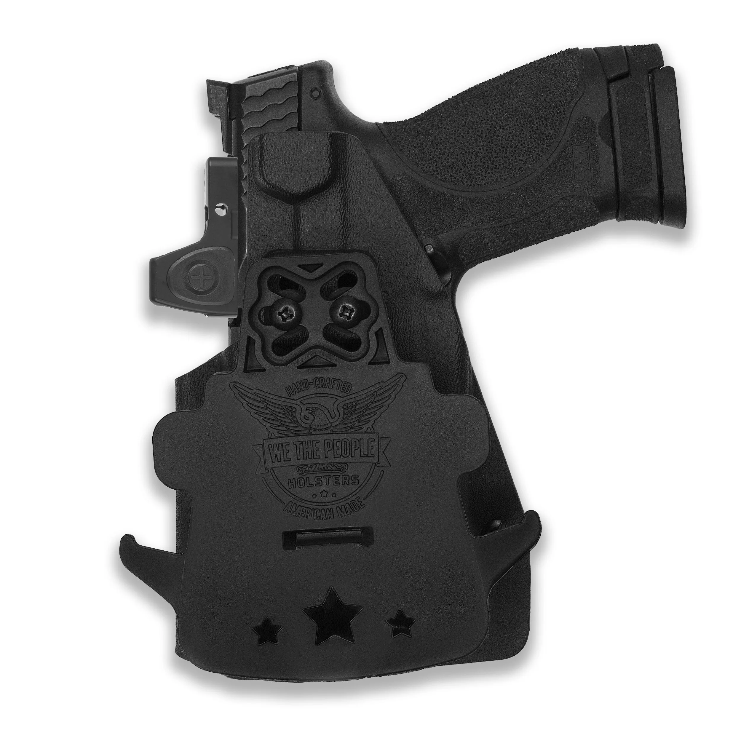 Smith & Wesson M&P / M2.0 4"/4.25" Compact 9/40 Manual Safety with Olight Baldr S Light Red Dot Optic Cut OWB Holster