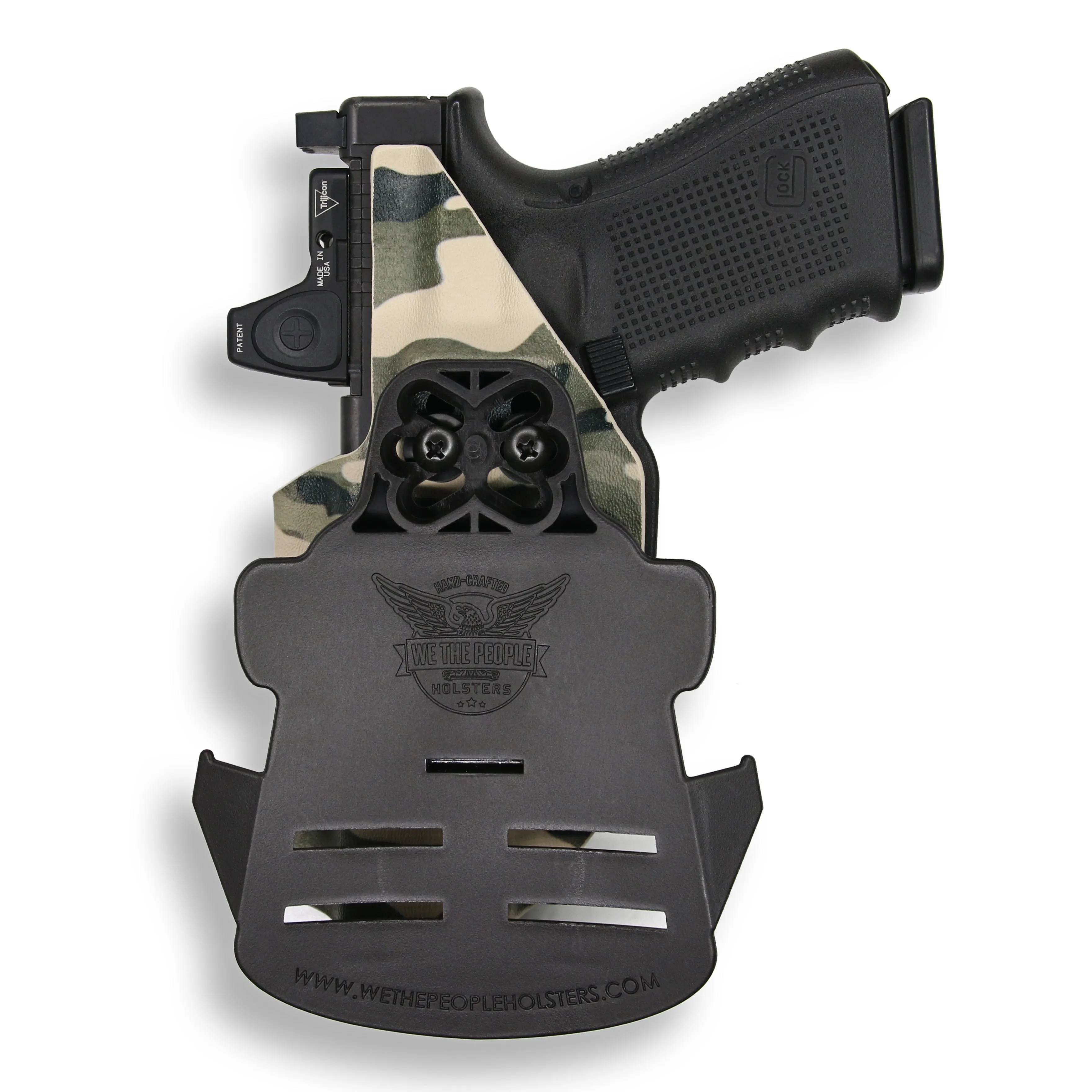 Smith & Wesson M&P / M2.0 4"/4.25" Compact 9/40 Manual Safety with Olight Baldr S Light Red Dot Optic Cut OWB Holster