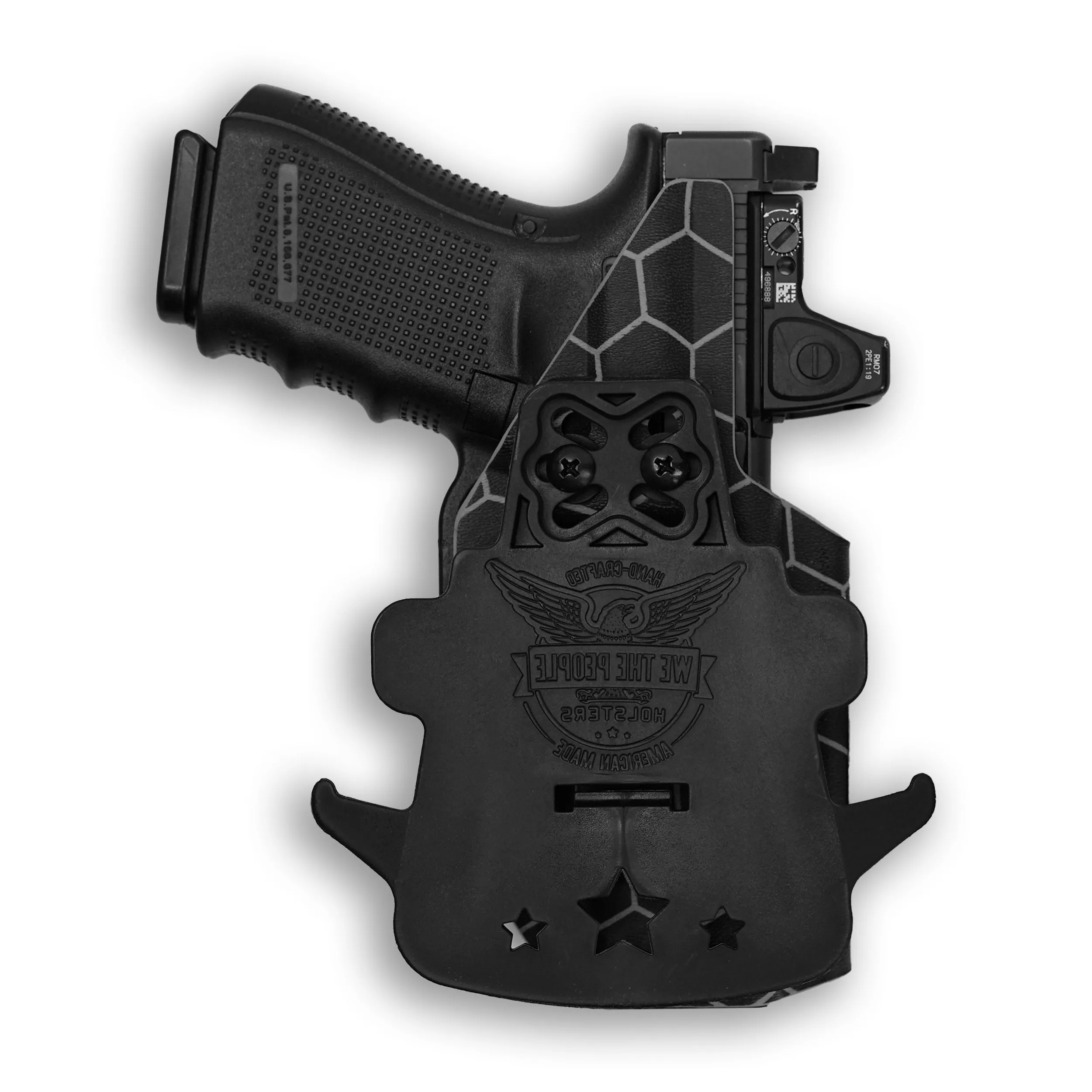 Smith & Wesson M&P / M2.0 4"/4.25" Compact 9/40 Manual Safety with Olight Baldr S Light Red Dot Optic Cut OWB Holster